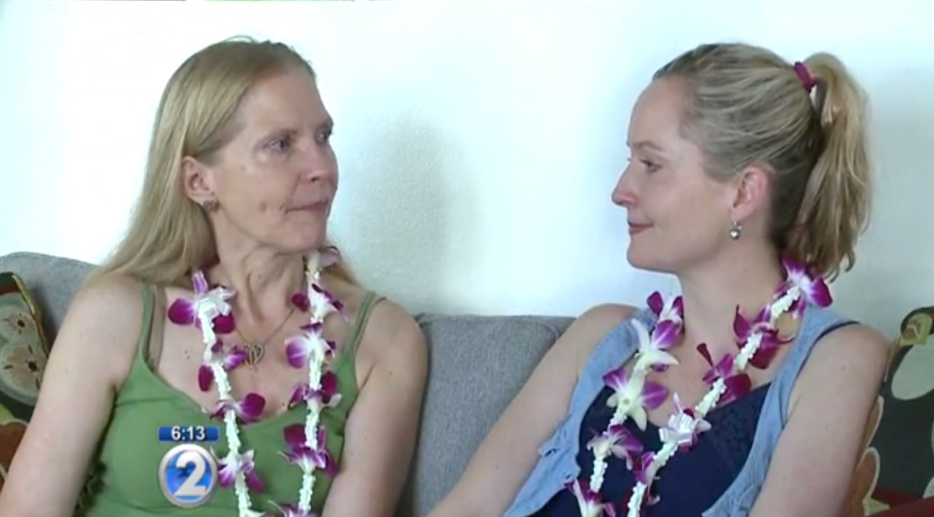 Lauth Investigations International | An Adoption Story: How Adoption Investigation Brought a Family Together Gille and Gray reflect on what's it like to connect with the past. Photo via KHON